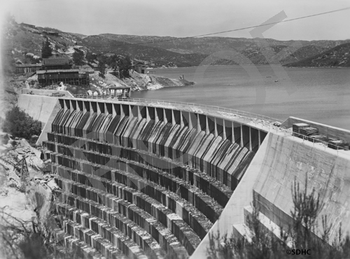 Barrett Dam - nd - San Diego History Center